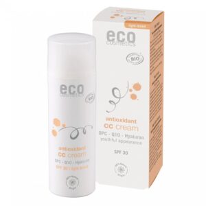 Eco Cosmetics CC krém SPF 30 BIO - light (50 ml) - komplexní péče pro vaši pleť + ECOCERT cosmos organic